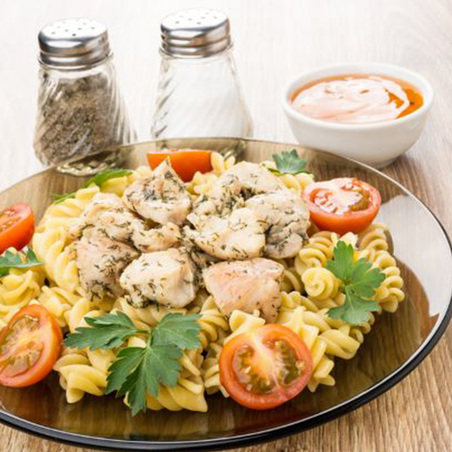 Spirellis sauce poulet andalouse